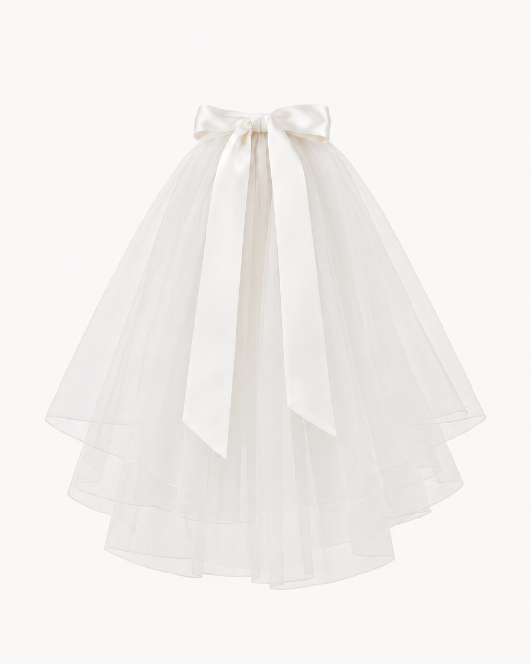 Celene - Mini Veil With Bow